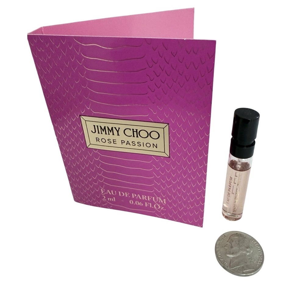Jimmy Choo Rose Passion Eau de Parfum mini Spray‎ Fragrance, 2ml, Brand New! - Picture 2 of 5